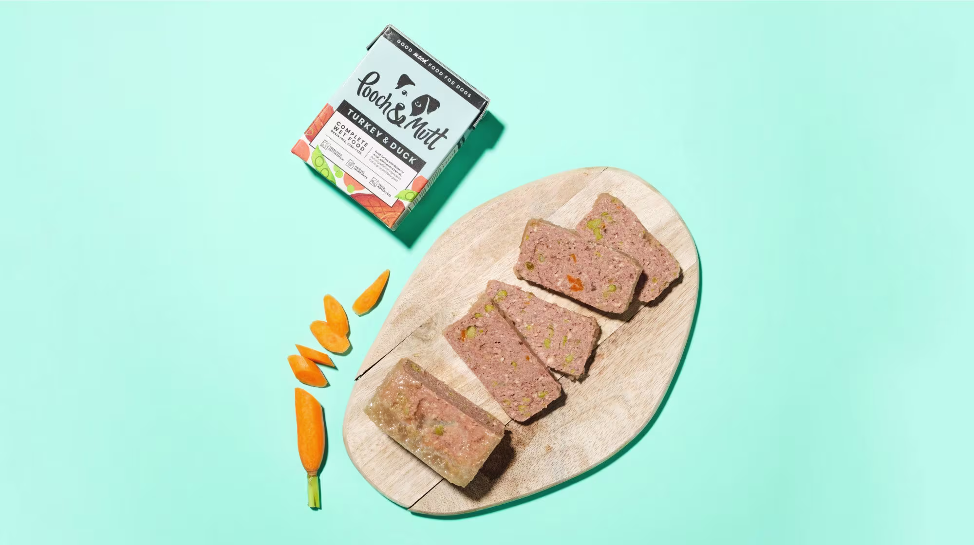 turkey and duck wet food for dogs