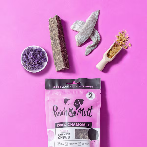 Calming Fish Hide Chews Gift