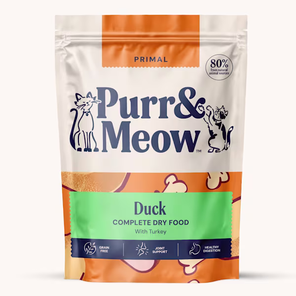 Primal Duck & Turkey Dry Cat Food