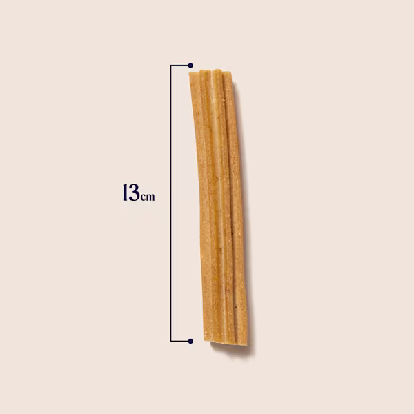 Cheddar Cheese Dental Sticks For Dogs Size