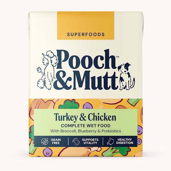 SUPERFOODS WET FOOD TURKEY & CHICKEN 375g 2000x2000 WEB OP
