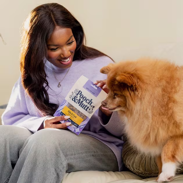 Danielle with dog